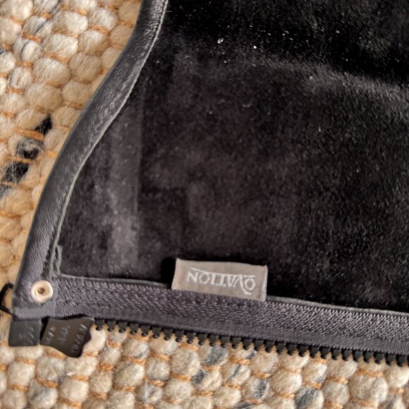 Ovation Women’s Suede Ribbed Half Chaps – Size Medium - Picture 8 of 9